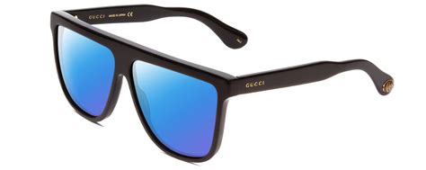 GUCCI GG0582S Mens Square Designer Sunglasses in Gloss .